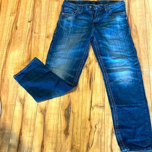 Mens Silver Jeans